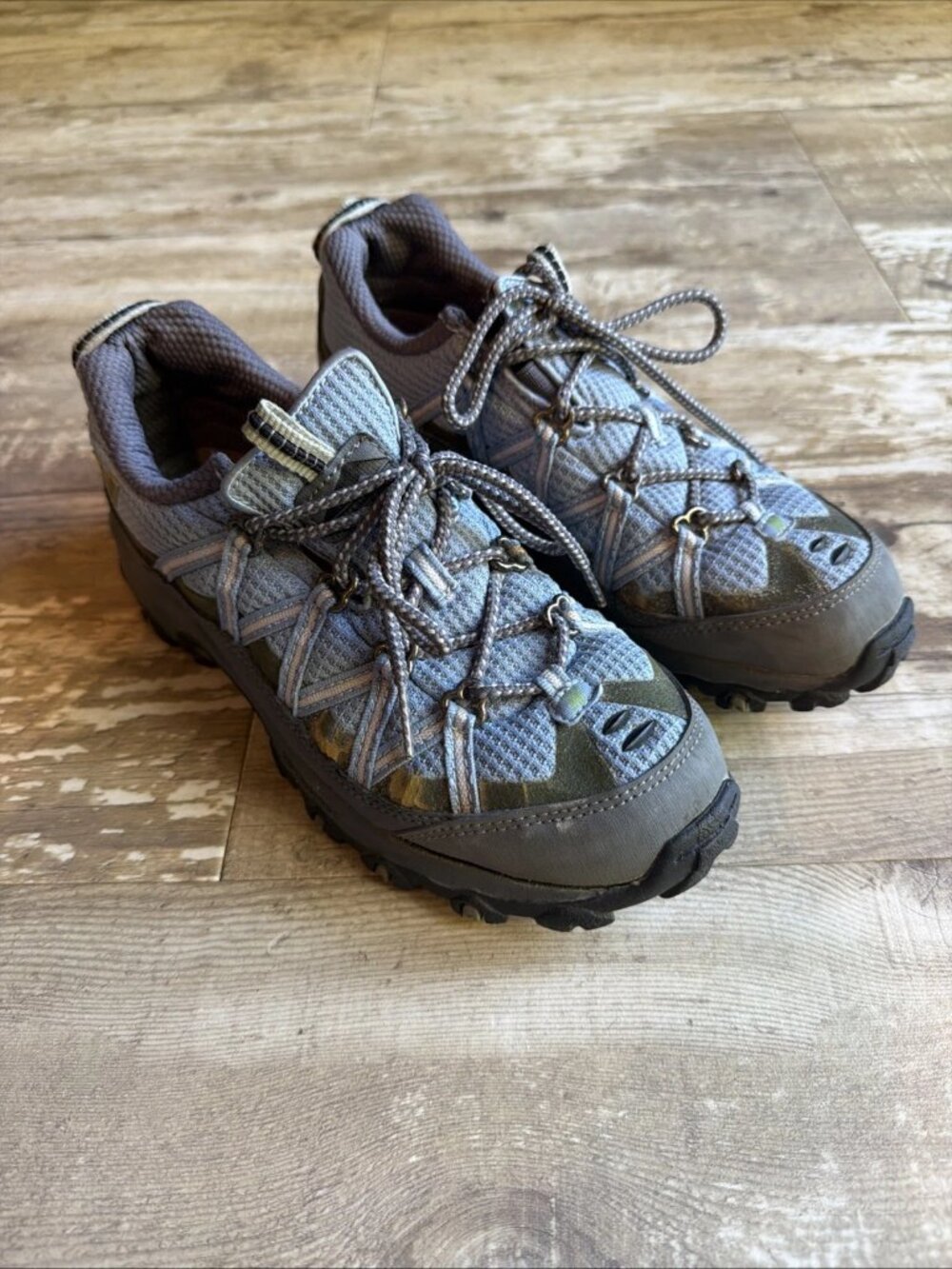 NEW BALANCE Adventure 700 Blue Outdoor Hiking Lace Up Shoes KA700GB Women’s 6